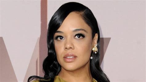 tessa thompson sexy|Avengers: Endgame Star Tessa Thompson Shares Swimsuit。